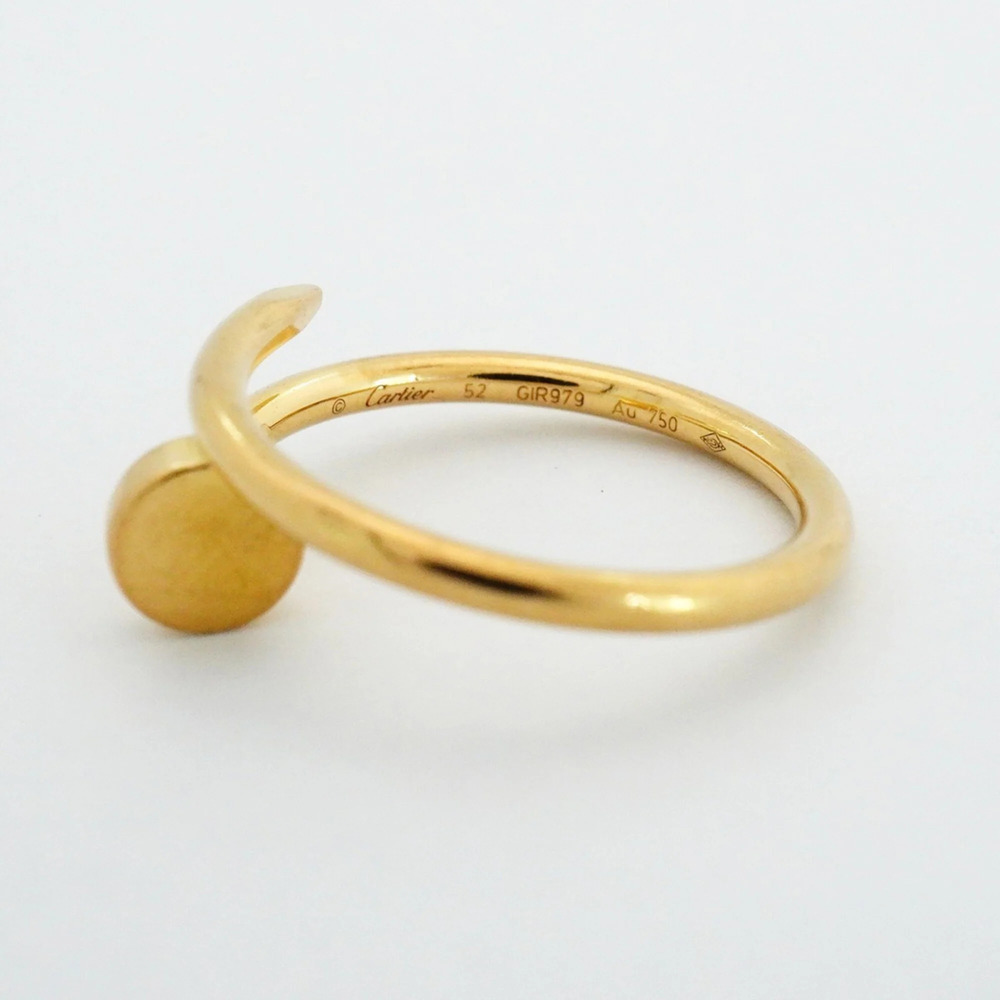 CARTIER 18k Gold Ring #52 - Picture 4 of 7